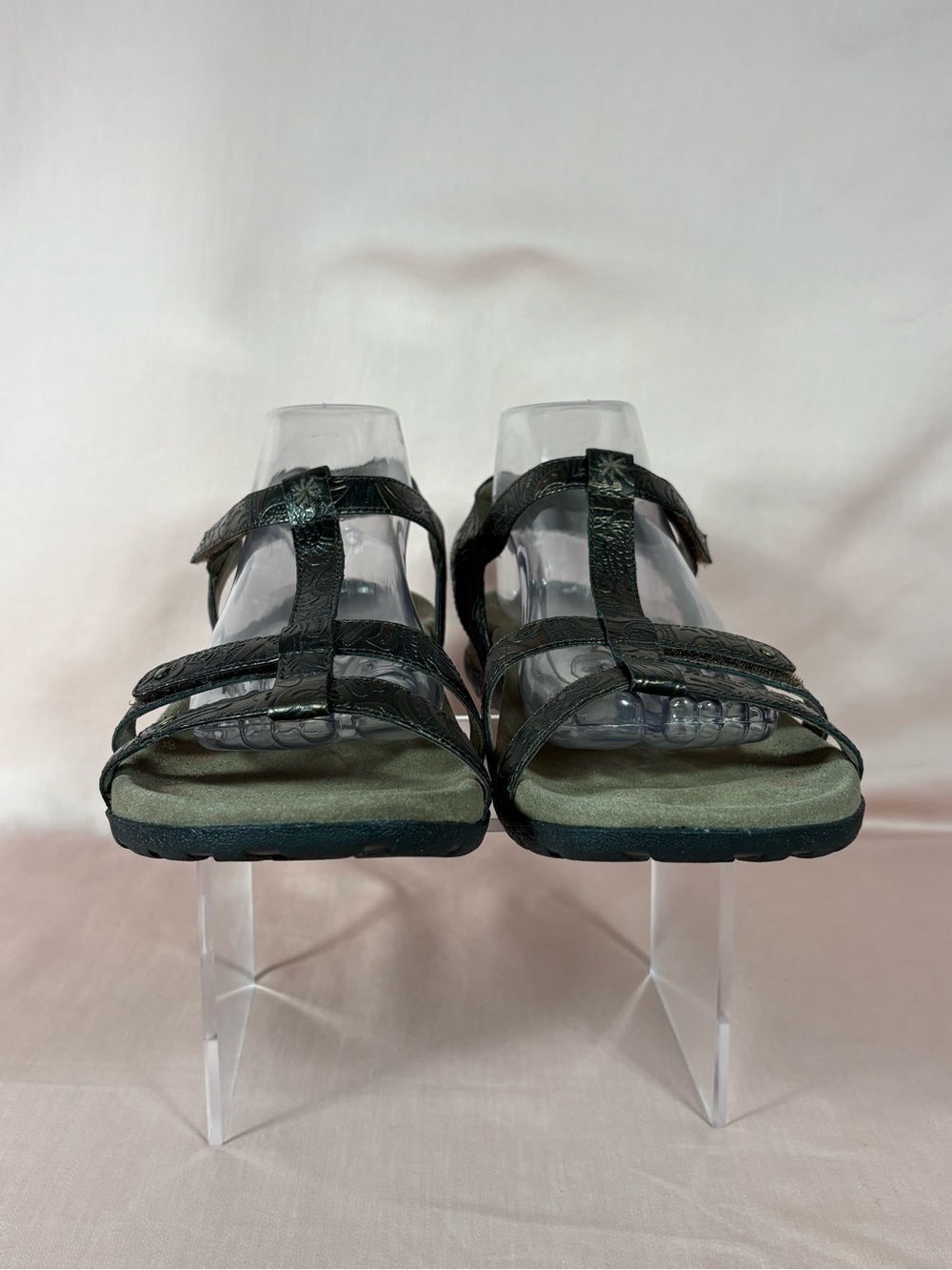 Taos Footwear Trophy 2 Strappy Bronze Metallic Sandals Women's Size 11 - Picture 8 of 12